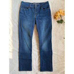 Levi's Demi Curve Mid Rise Straight Leg Jeans 13/31